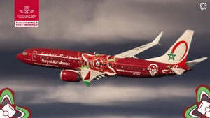 Royal Air Maroc CN-MAX CAF25 Special Livery  w/ 3D Cabin | iFly 737 MAX 8 [SD] thumbnail 6