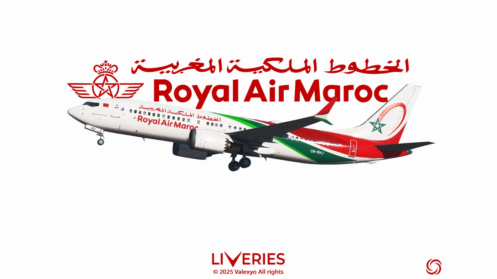Royal Air Maroc Fleet  w/ 3D Cabin | iFly 737 MAX 8 - Image 1