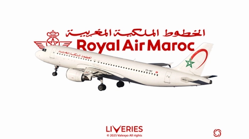 Royal Air Maroc TS-INC w/Cabin | Fenix A320