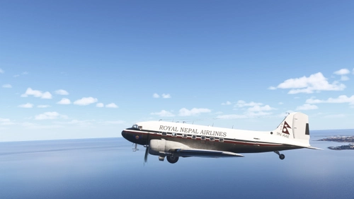 Royal Air Nepal | Asobo DC3  | 9N-AAE | Retro