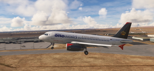 Royal Jordanian Airlines JY-AYP (IAE) | Fenixsim A319