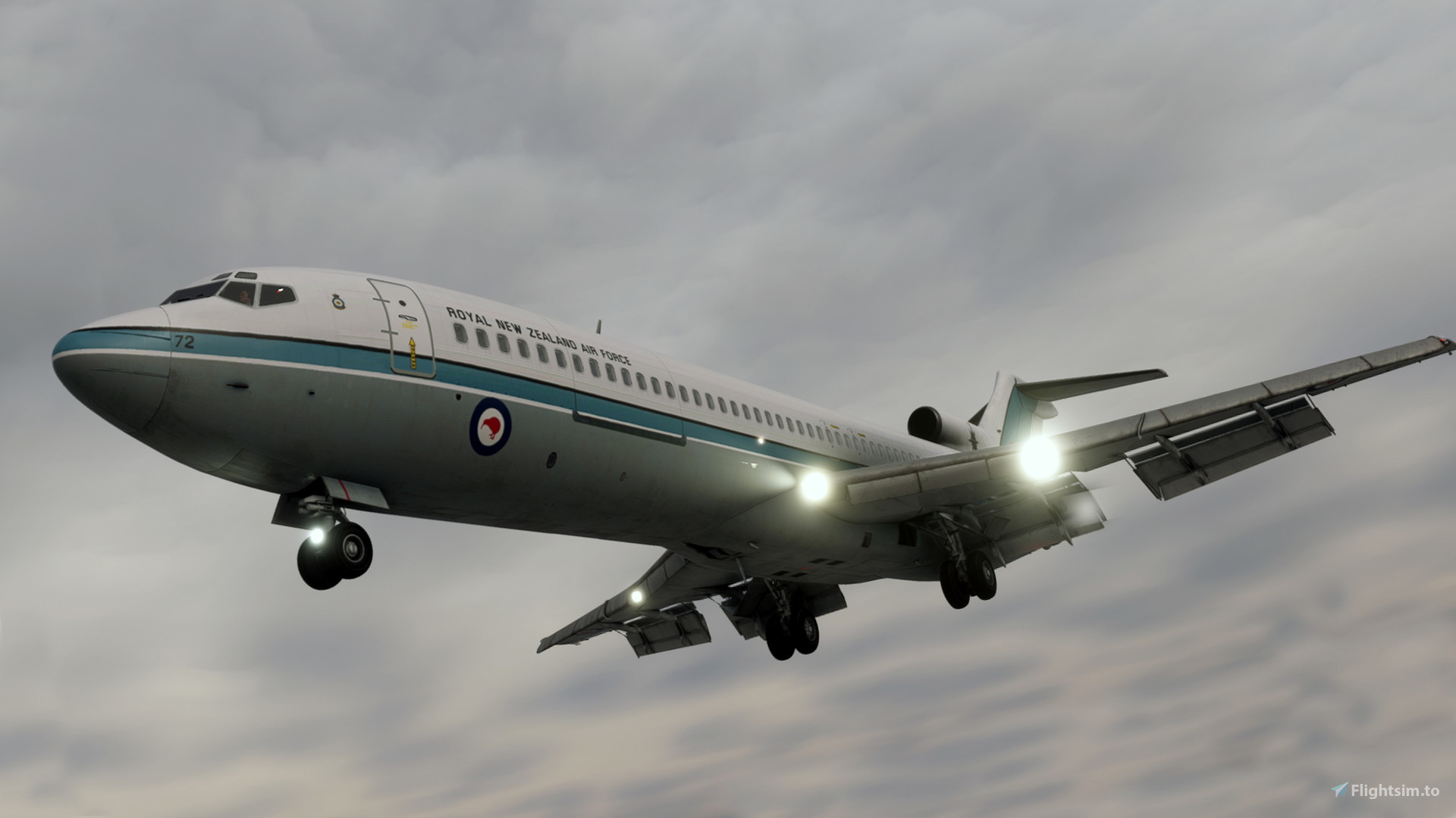 Royal NZ Air Force NZ7272 w/Cabin & Cockpit| FlightSim Studios