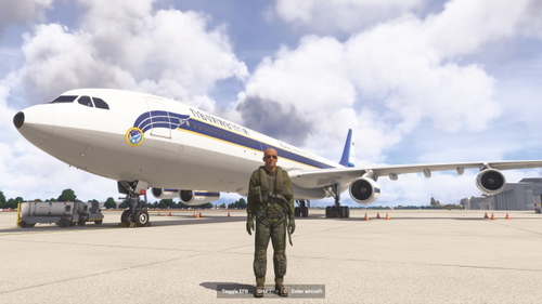 Royal Thai Air Force - iniBuilds  A340-300 | HS-TYV [WHK] Wing 6 R.T.A.F.