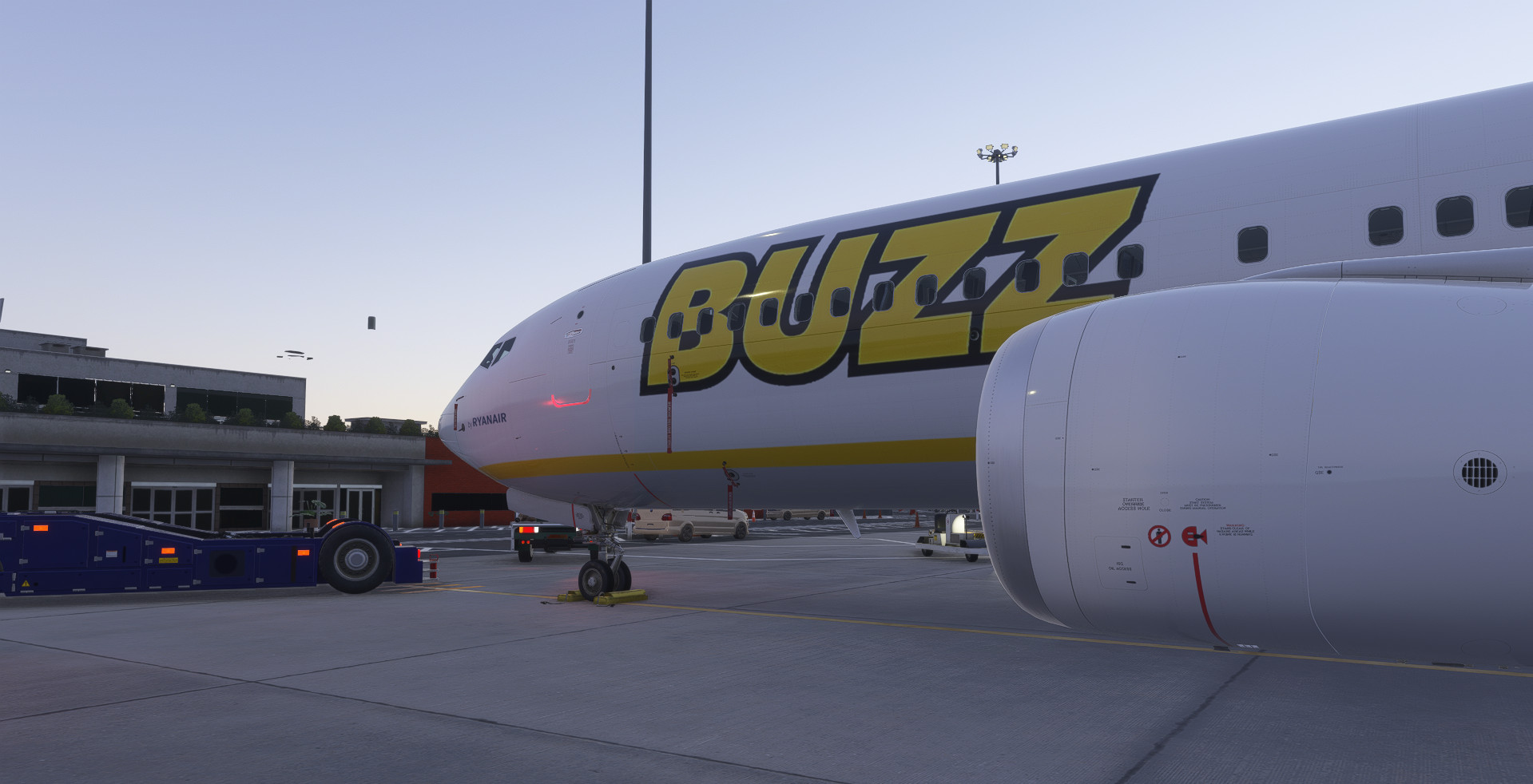 Ryanair Buzz - SP-RZE | Asobo B737 Max 8 | 8K - Image 1