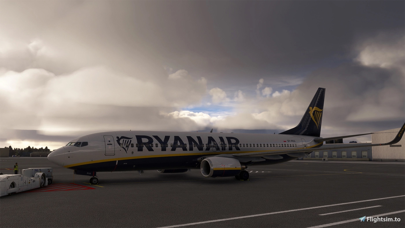 Ryanair Buzz SP-RNA to RNK PMDG 737-8AS for Microsoft Flight Simulator ...