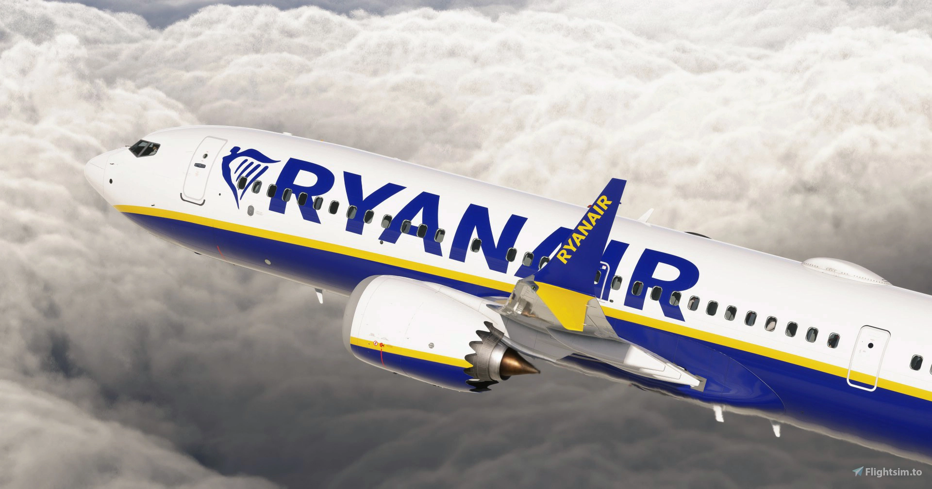 Ryanair -  EI-IJA | Asobo 737-8MAX | 8K  - Image 1