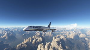Ryanair FlyByWire A380 Livery [Fictional] thumbnail 2