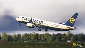 RYANAIR Pack w/ 3D Full Economy Cabin | iFly 737 MAX 8 thumbnail 9