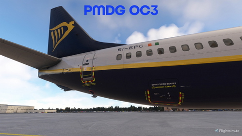 Ryanair "Special cargo Decals" PMDG 737-800BW