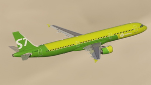 S7 Airlines | Pack w/ Cabin | Fenixsim Airbus A321 thumbnail 3