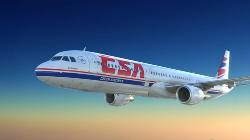 ČSA Czech Airlines | OK-CEC | Fenix A321 | + Cabin  | + Announcements