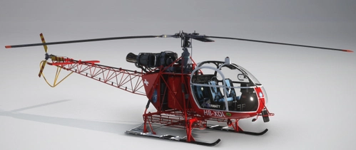 SA315B Lama HB-XDI Air Zermatt 