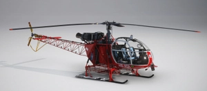 SA315B Lama HB-XDI Air Zermatt  thumbnail 2