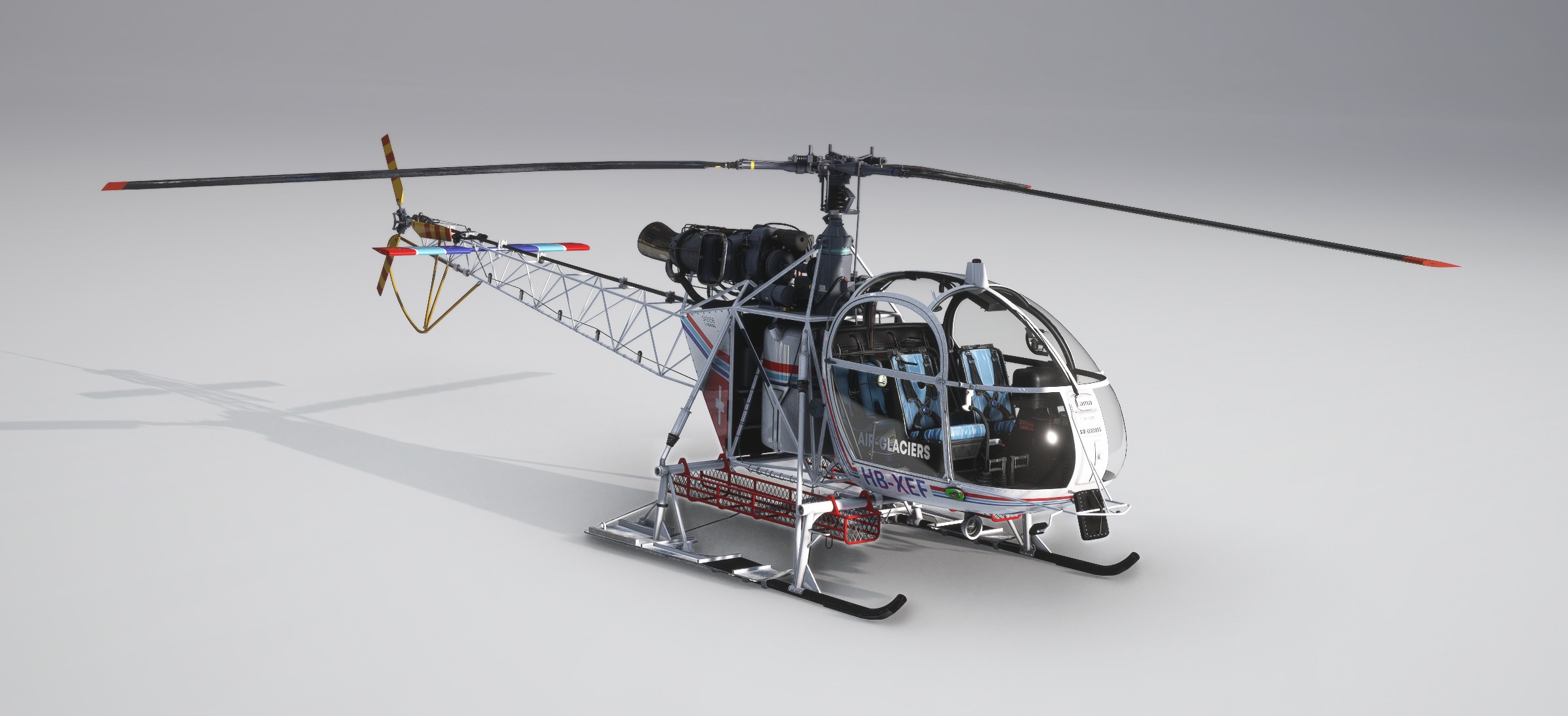 SA315B Lama HB-XEF airglaciers Paket - Image 1