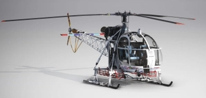 SA315B Lama HB-XEF airglaciers Paket thumbnail 2