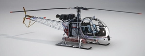 SA315B Lama HB-XEF airglaciers Paket thumbnail 3