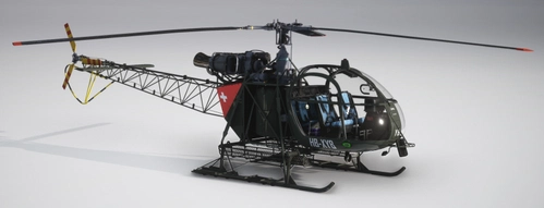 SA315B Lama HB-XYB