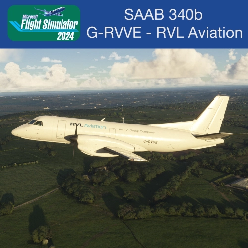 SAAB 340 G-RVVE RSL Aviation