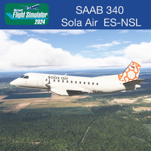 SAAB 340 Sola Air ES-NLC