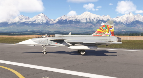 Saab JAS-39 Czech No.9238