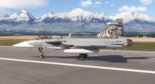 Saab JAS-39 Czech No.9245
