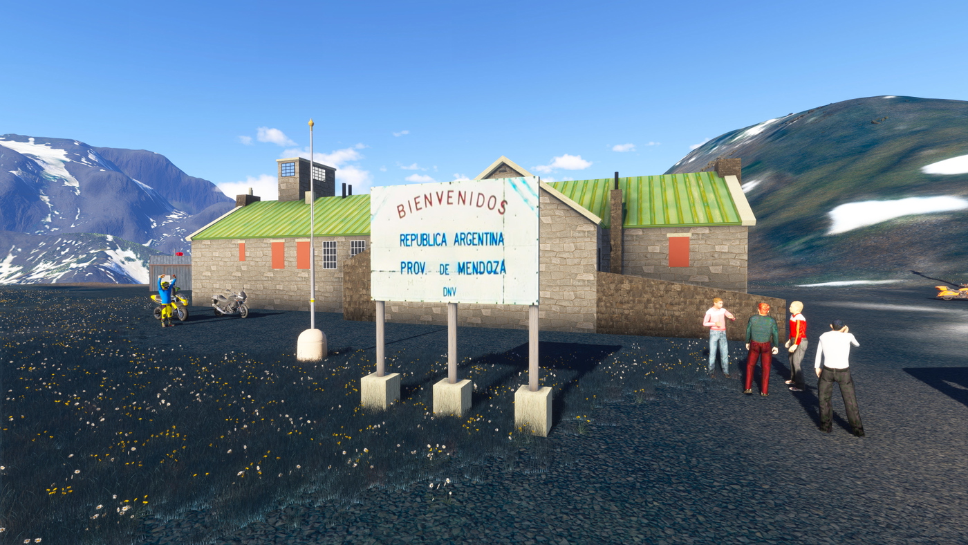 SAEN – Cristo Redentor de los Andes Heliports pour Microsoft Flight ...