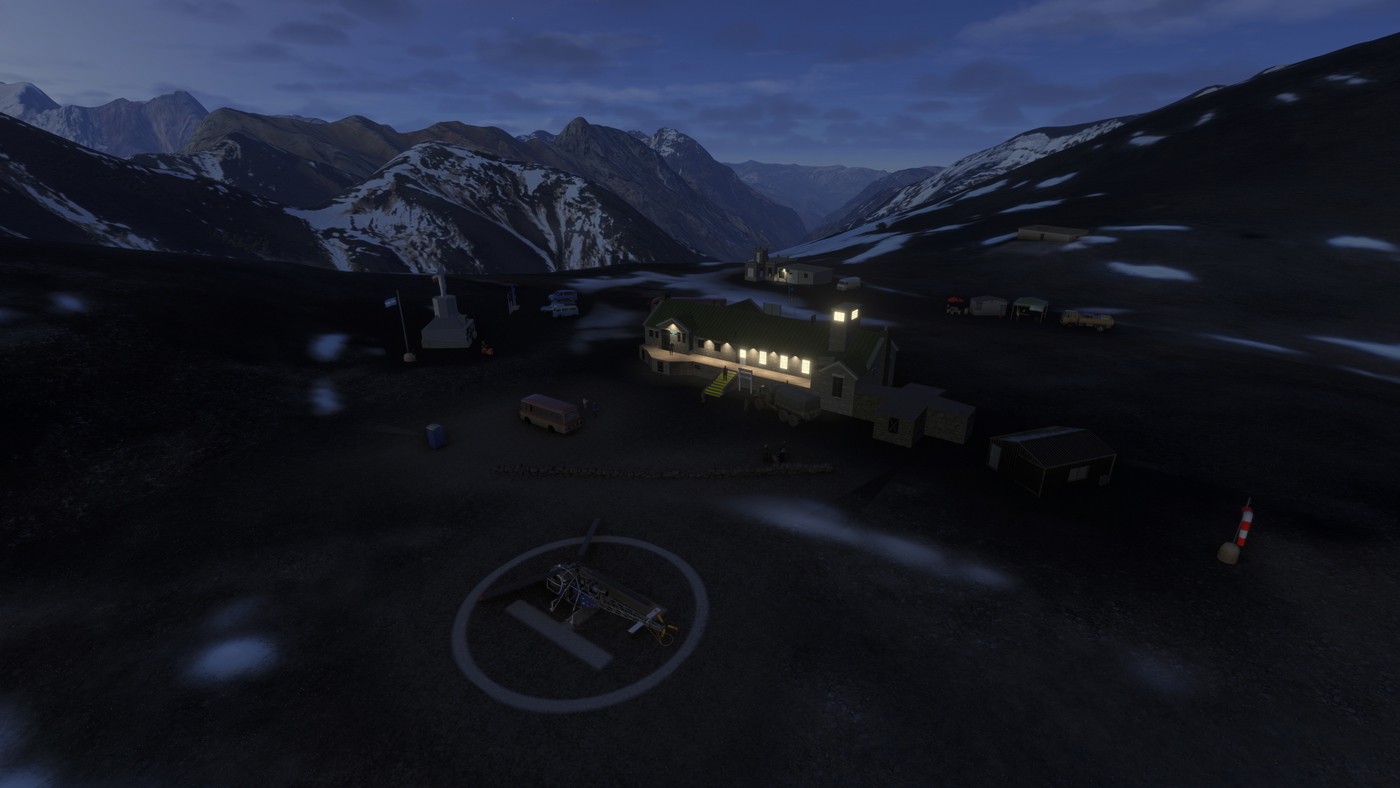 SAEN – Cristo Redentor de los Andes Heliports pour Microsoft Flight ...