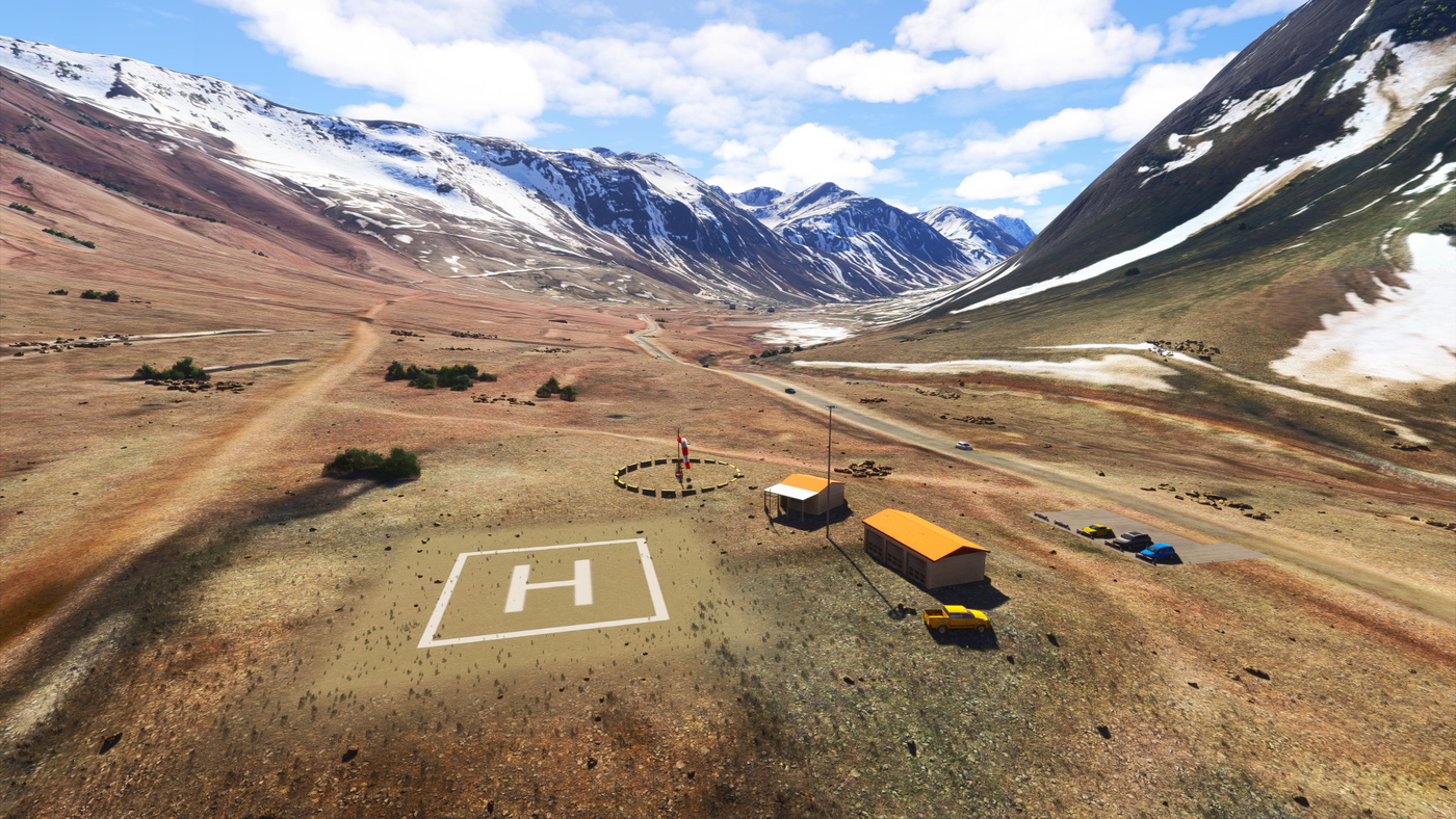 SAEN – Cristo Redentor de los Andes Heliports pour Microsoft Flight ...