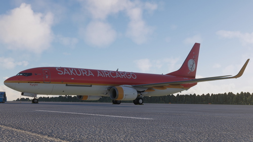 Sakura Airlines - PMDG 737-800 BCF - JA998S "Kyoto" 