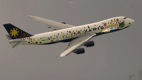 Salty 747-8F VARIG LOG PR-VLI Fictional