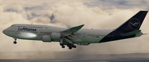 Salty 747-8i Lufthansa D-ABYC weathered. thumbnail 7