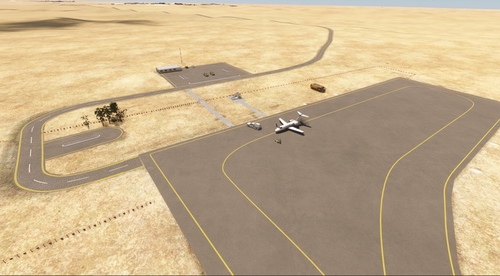 Samah Oilfield Airport