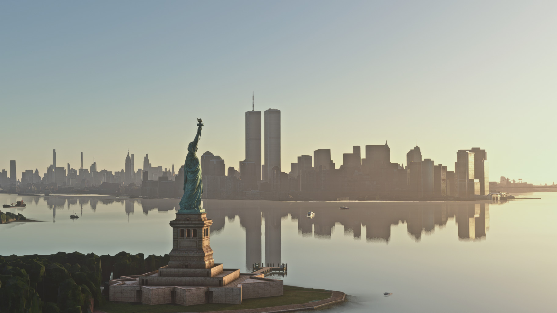 SamScene NYC Freedom Tower Removal for Arkid77's Twin Towers - Image 1