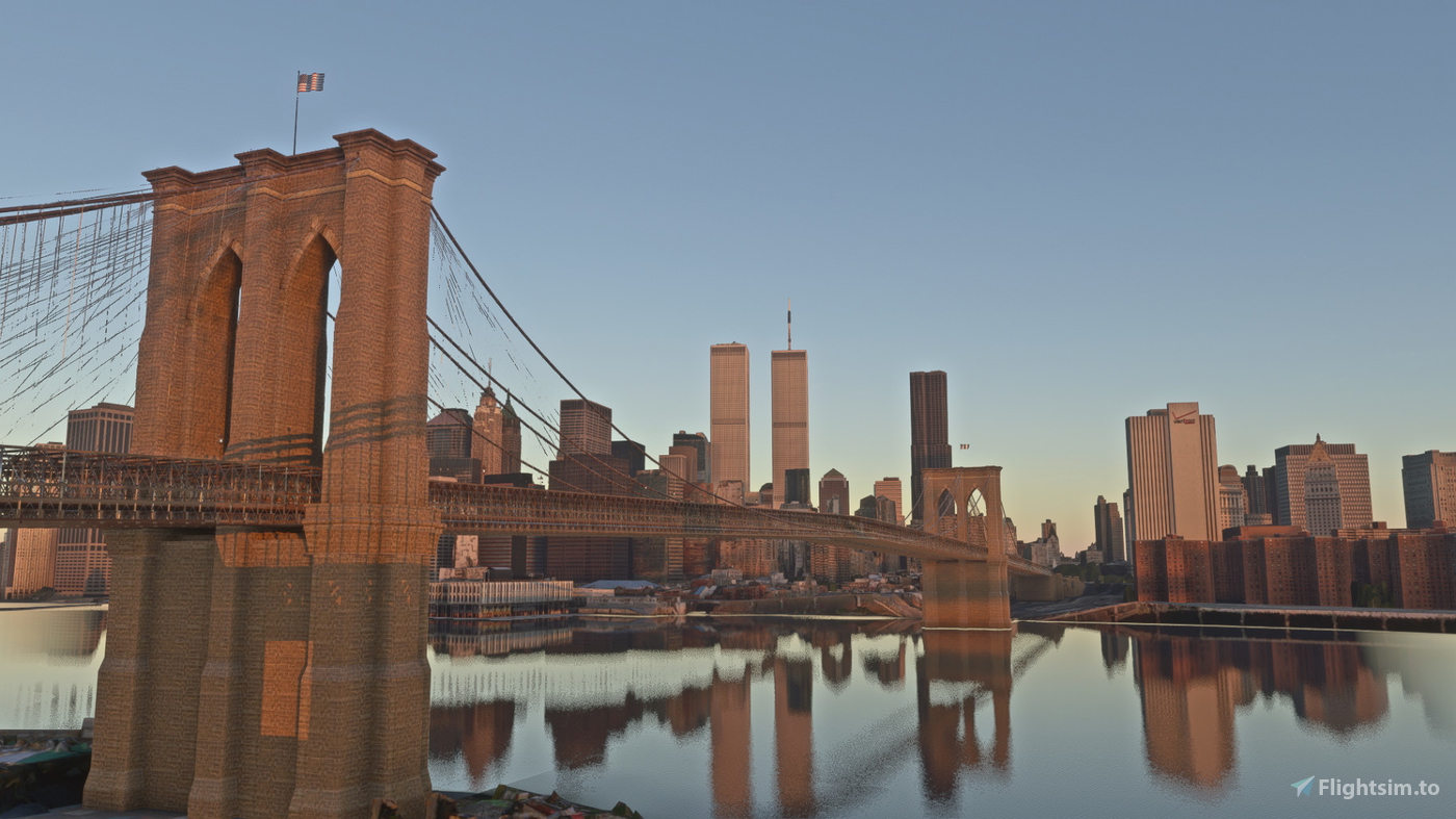 SamScene NYC Freedom Tower Removal for Arkid77's Twin Towers のために