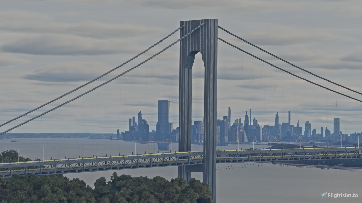 SamScene NYC Freedom Tower Removal for Arkid77's Twin Towers のために