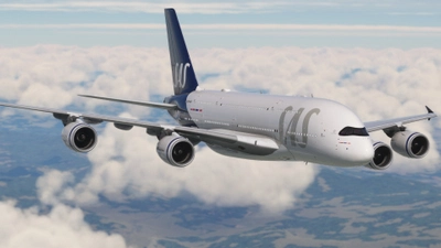 SAS Airlines for FBW A-380-800 | 4k