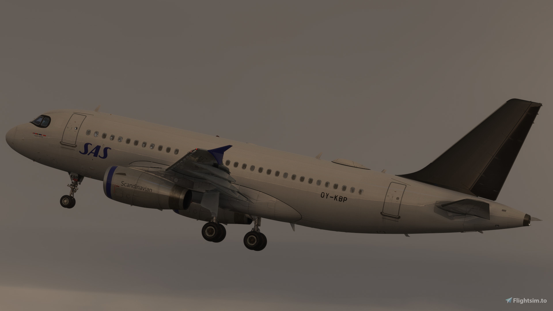 SAS Scandinavian Airlines | Pack w/ Cabin | Fenixsim Airbus A319 - Image 1