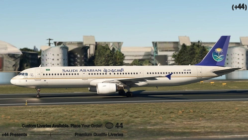 Saudi Arabian Airlines w/ Cabin (HZ-ASR) Fenix A321 - 8K [WORN OUT]