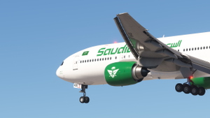 Saudia Airlines (leased) PMDG 777-200ER thumbnail 5