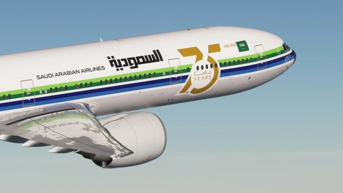 Saudia (HZ-AK28 - Retro design) - PMDG 777-300ER