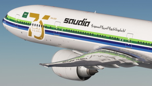 Saudia (HZ-AK28 - Retro design) - PMDG 777-300ER thumbnail 6