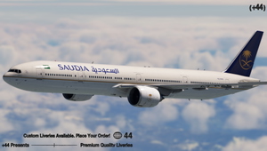 Saudia (HZ-AK42) PMDG 777-300ER - 8K thumbnail 3