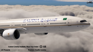 Saudia (HZ-AK42) PMDG 777-300ER - 8K thumbnail 5