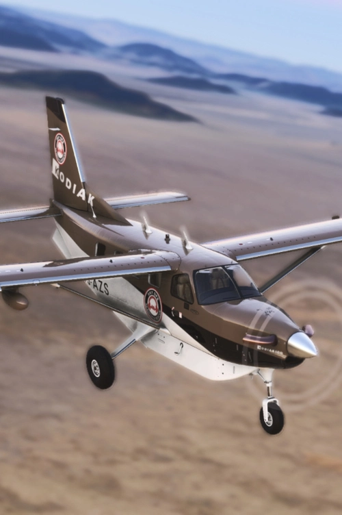 SayIntentions SkyOps Livery for SimWorks Studios Kodiak 100 Tundra Tires