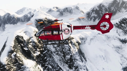 SayIntentions.AI Red SkyOps Livery for the HPG H145