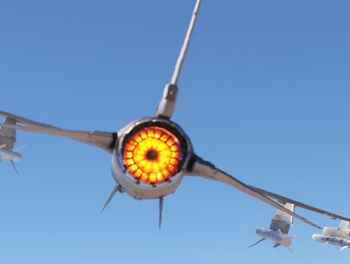 SC Designs F-16 Afterburner Color Replacement Texture F16 V4.0