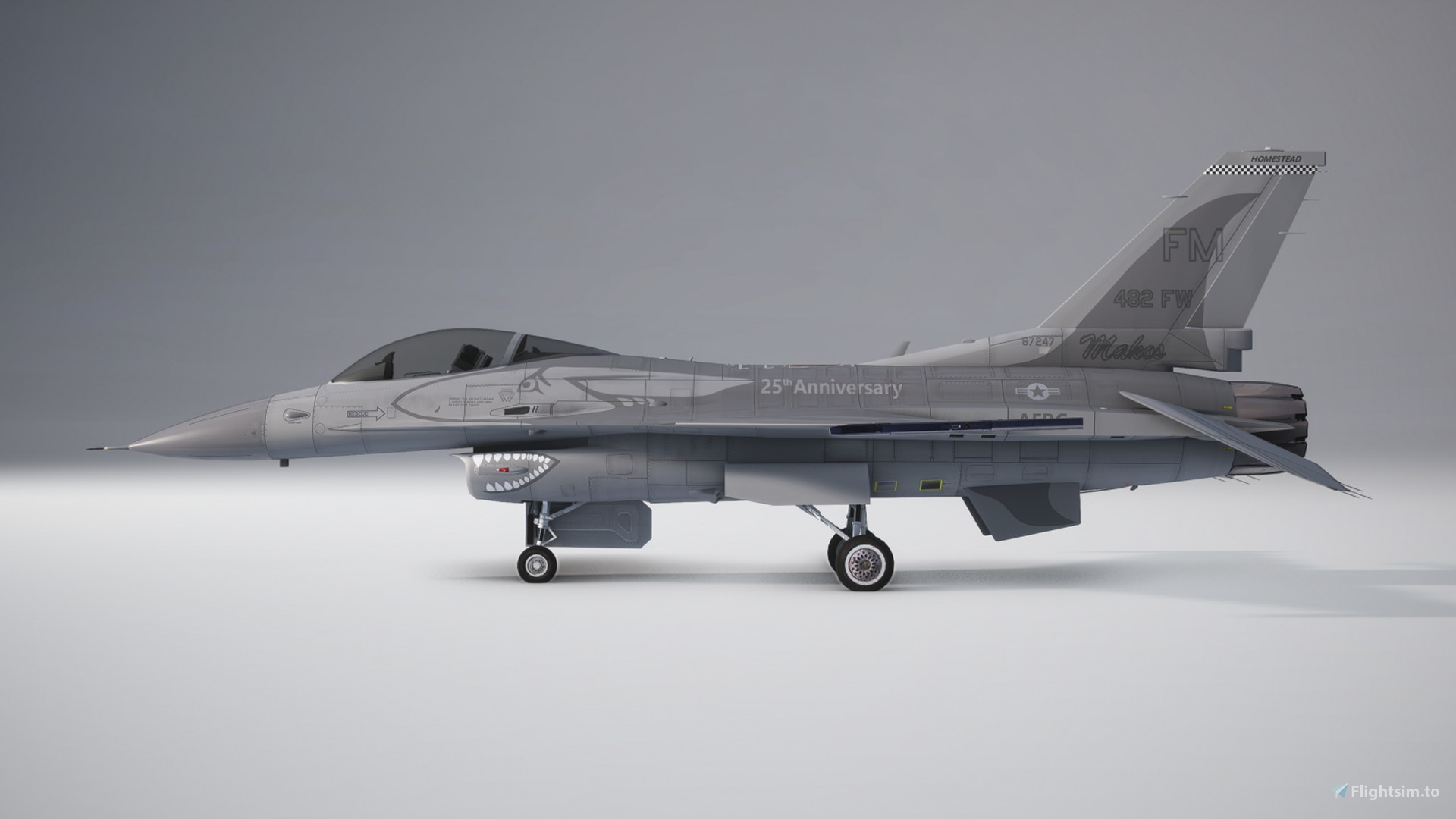 PACAF F-16 パッチ sc-designs-f-16c--93rd-fs-