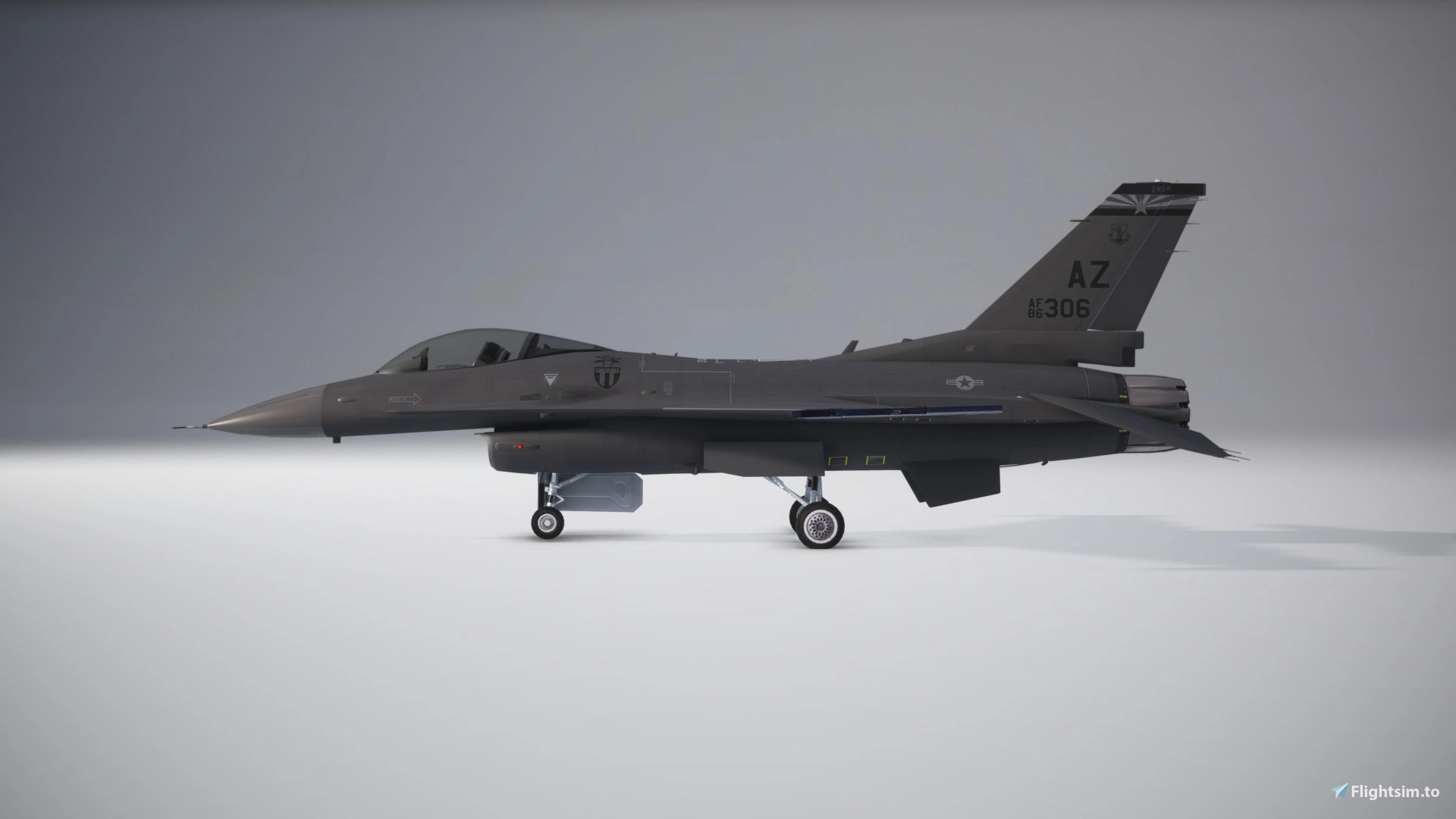 SC Designs F-16c 195th FS Arizona ANG - Aircraft Liveries for MSFS
