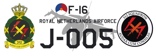 SC Designs F-16C RNLAF J-005 Repaint