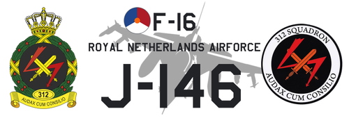 SC Designs F-16C RNLAF J-146 Repaint